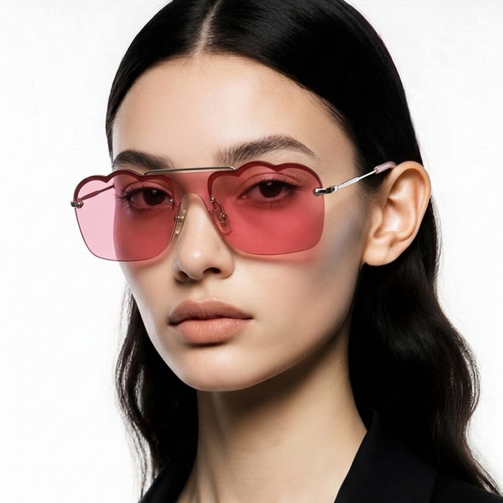 New Authentic Miu Miu Cloud Aviator Sunglasses – Modern Designer Statement